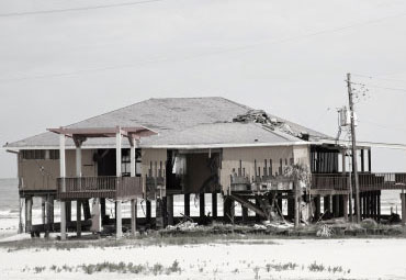 wind damage - spray foam can help prevent uplift to Brownsville roofs